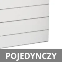 Panel z pojedynczym przetłoczeniem